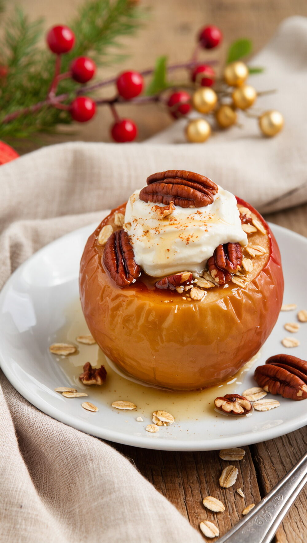Maple Pecan Baked Apples – Cozy Holiday Dessert