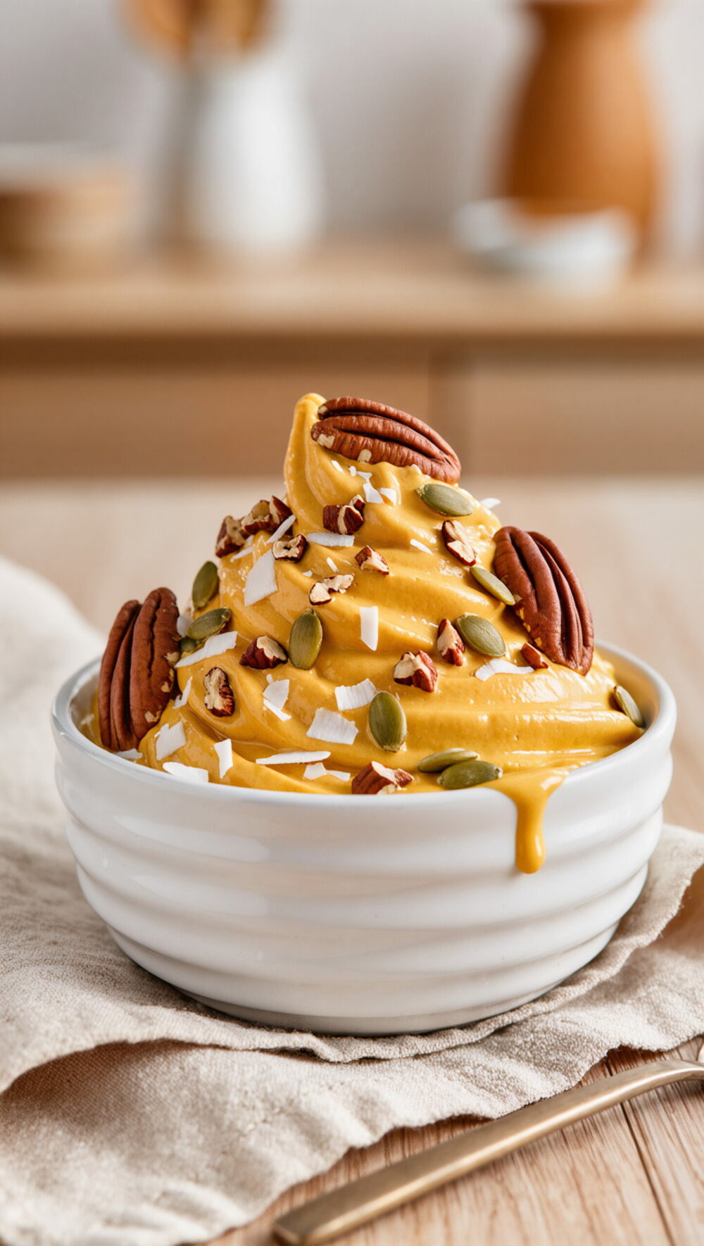 Pumpkin Banana Nice Cream – Dairy-Free Dessert